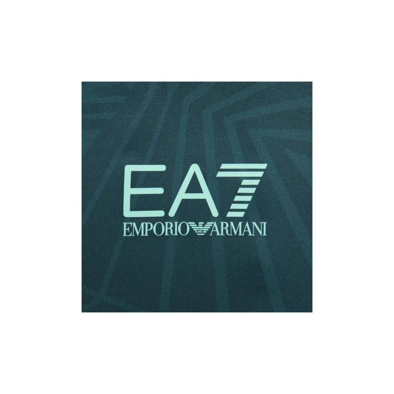 EMPORIO ARMANI EA7 SS24 T Shirt Men's Green-6