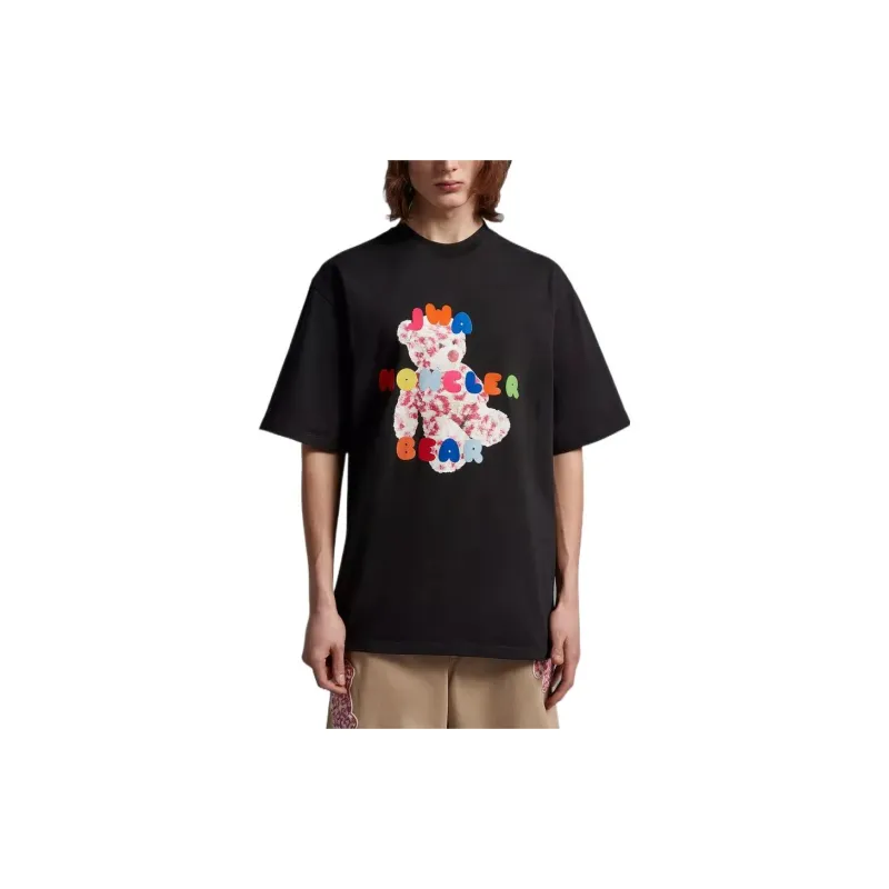 Jw Anderson X Moncler X JW Anderson T Shirts Men Black-4
