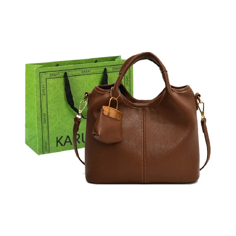 KARUISHA PU One Shoulder Handbags Women's Black/Coffee/Brown/Red-8