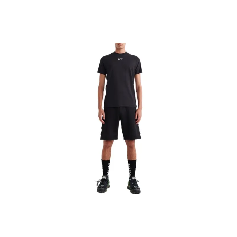 OFF WHITE Logo Tape Performance T Shirt-2