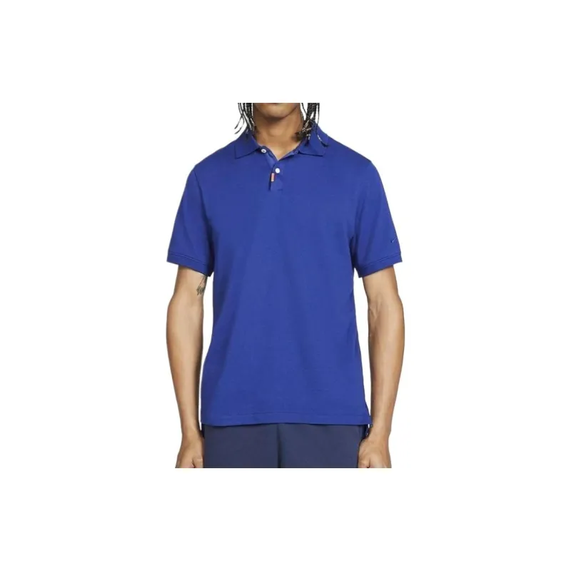 Nike Polo Shirts Men Blue-2