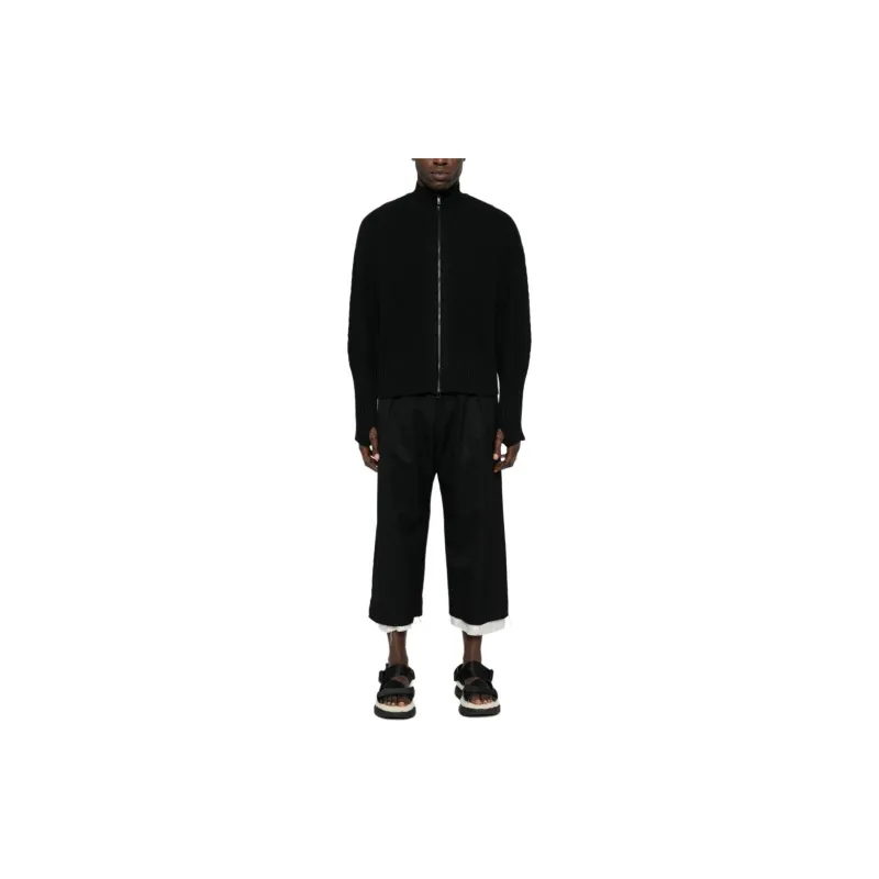 Homme Plissé Issey Miyake Zip up Long sleeve Cardigan-1