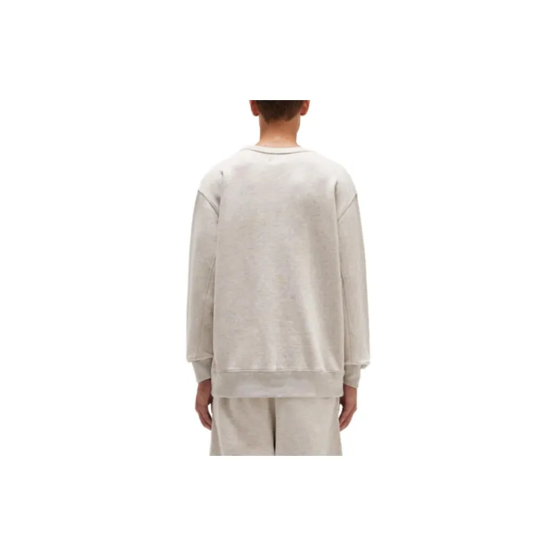 AUTRY Melange Gray Ease Crew Neck Sweatshirt Sweatshirt Men's Gray-2