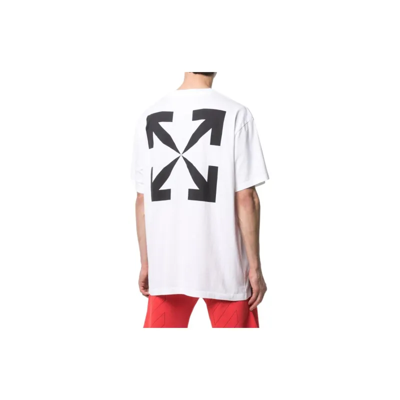 OFF WHITE T Shirts Men White-2