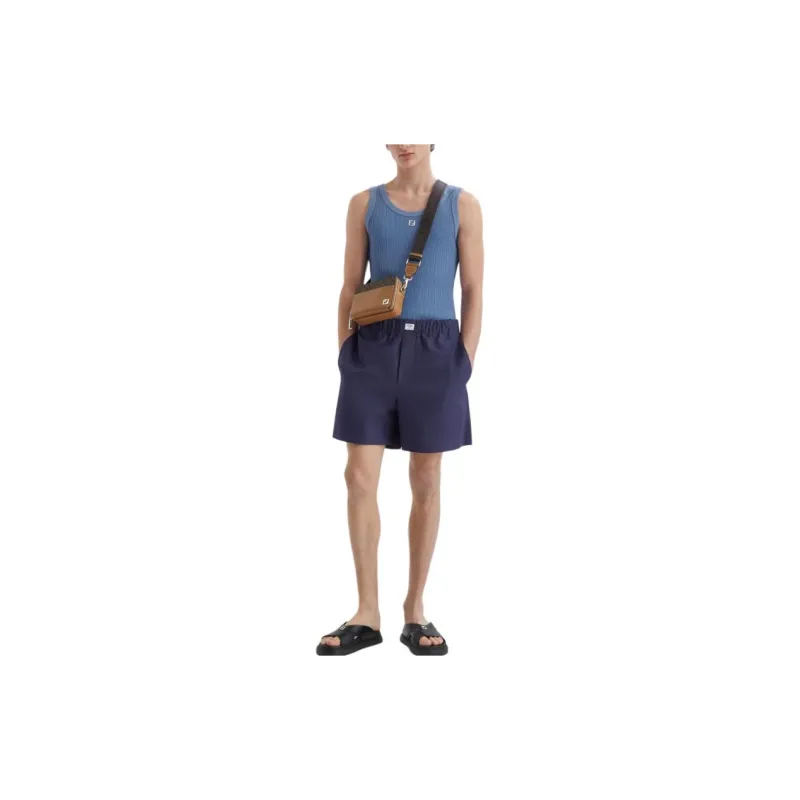 FENDI SS24 Tank Tops Men's Blue-2