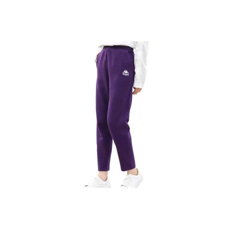 Kappa Knitted Sweatpants Women's Purple-2