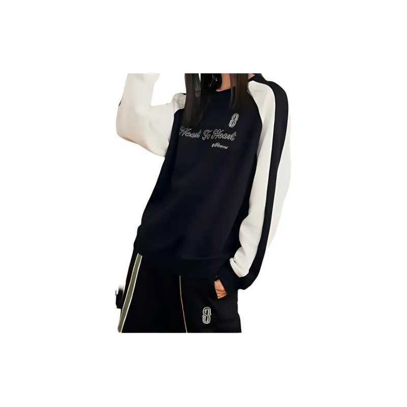 361° Trajectory 5.0 Sweatshirt Unisex Super Black/Cream White-2