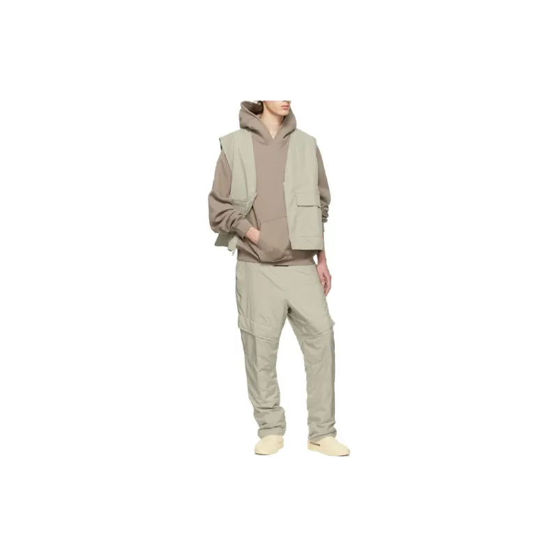 Fear Of God Essentials SS22 Vest Men's Gray Green-2
