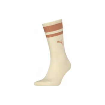 PUMA Sportstyle Series FW24 ACCESSORIES Mid Calf Socks Unisex 1 Pack Beige
