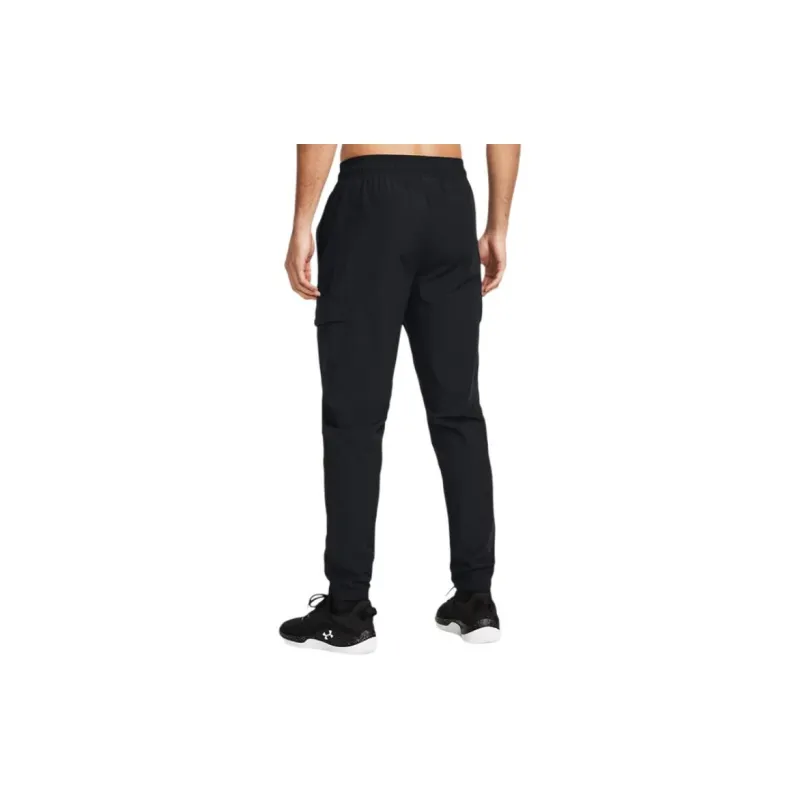 Under Armour Woven Collection Cargo Joggers Casual Pants Men's Black-3