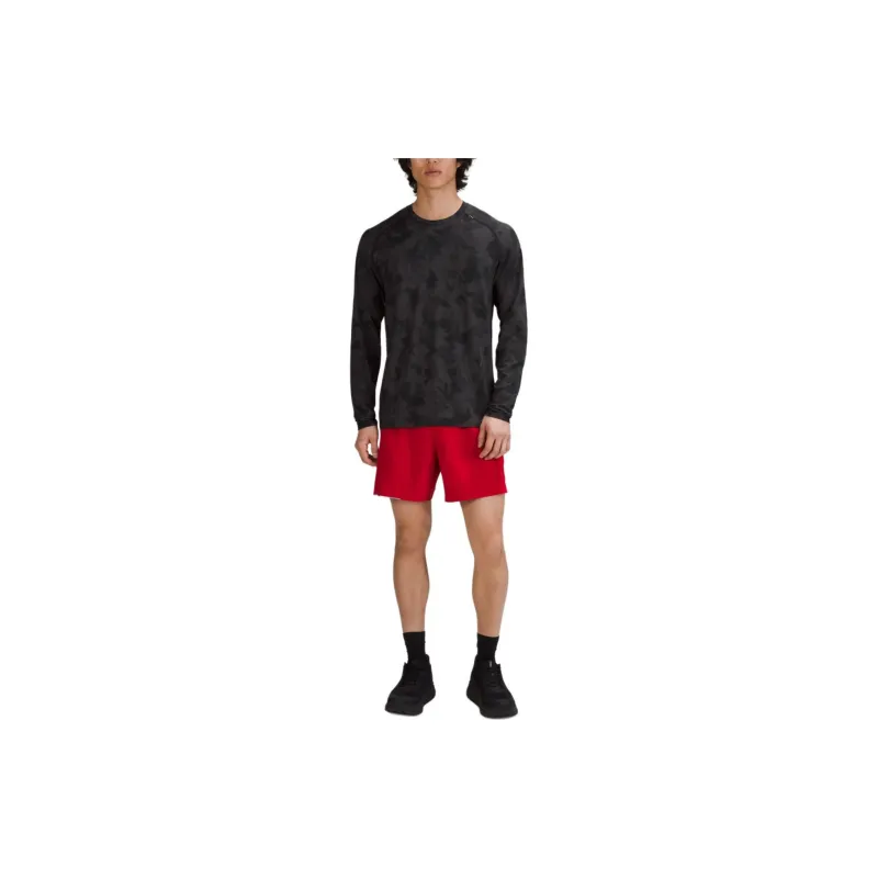 Lululemon Metal Vent Tech T Shirts Men Camouflage Black-3