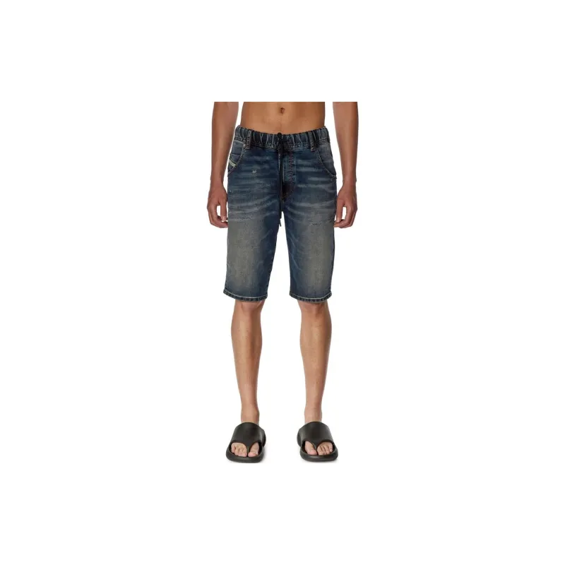 DIESEL Denim Shorts Men Blue-1