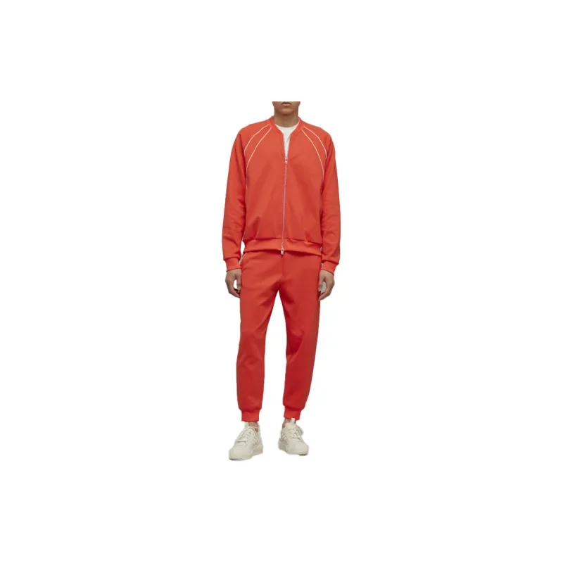 Adidas Knitted Sweatpants Unisex Orange-1