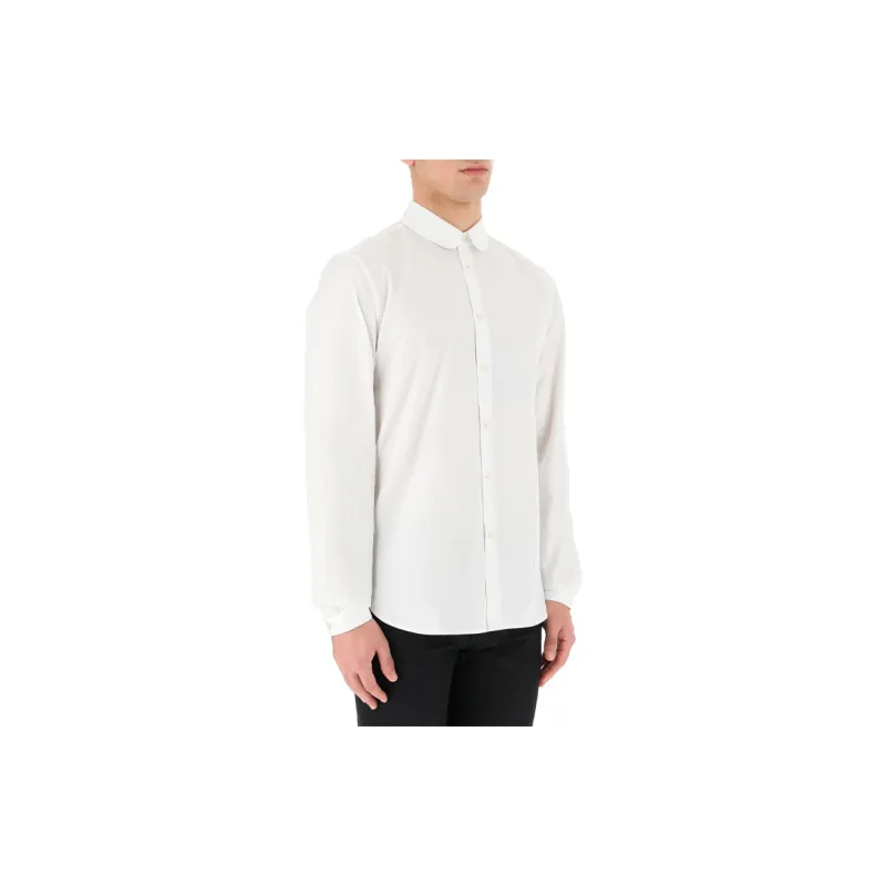 SAINT LAURENT Peter Pan Collar Shirt-2