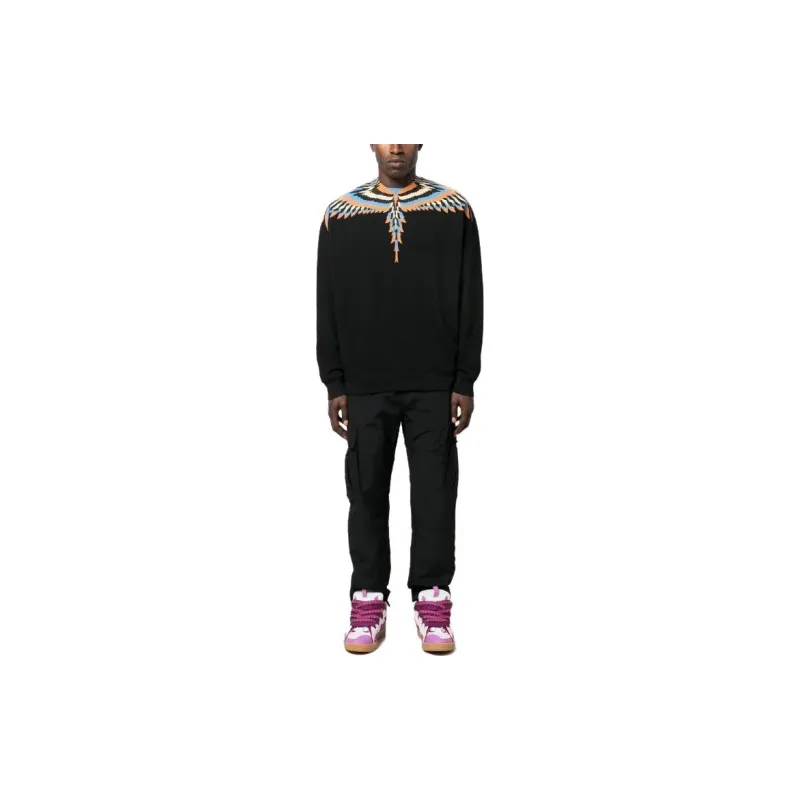 Marcelo Burlon Optical Wings Crewneck Sweatshirt-5