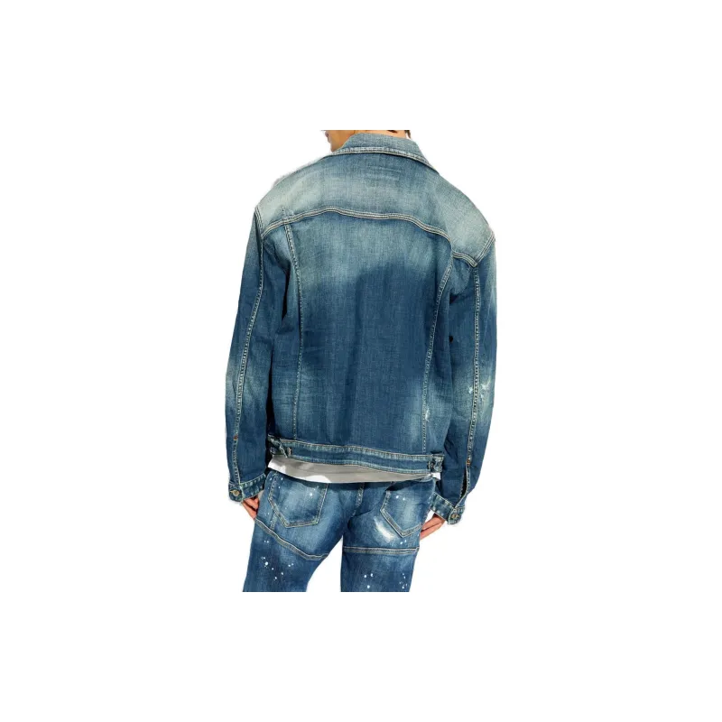 DSQUARED 2 Distressed Denim Jacket-2