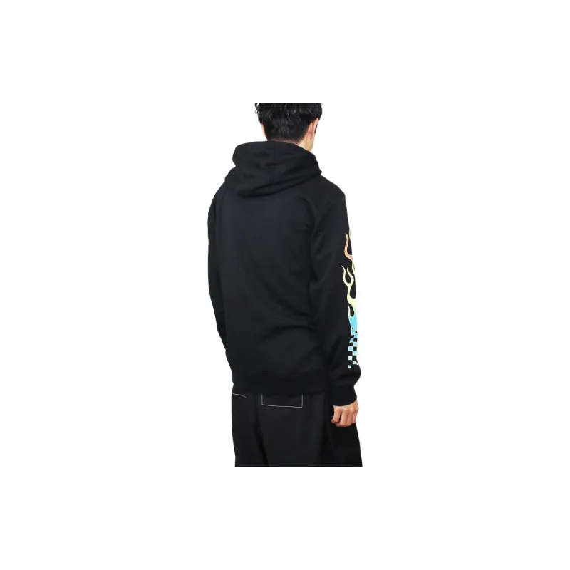 Vans GLOW FLAME Sweatshirts Unisex Black-2