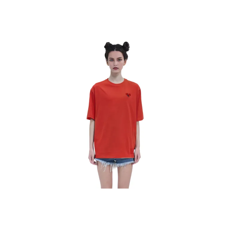 CALVIN KLEIN T Shirt Unisex Red-5