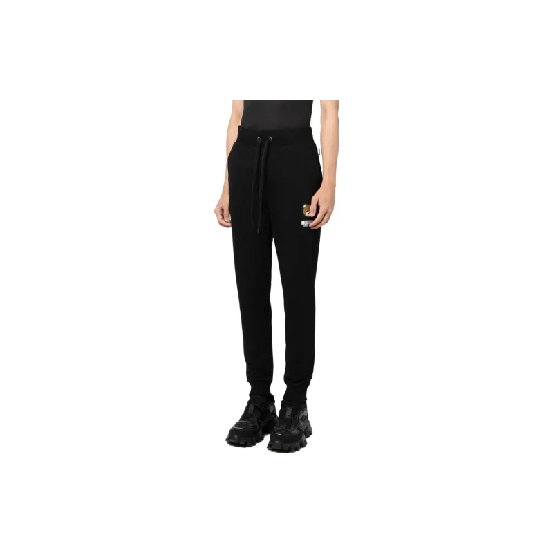 MOSCHINO Logo patch Track Pants-3