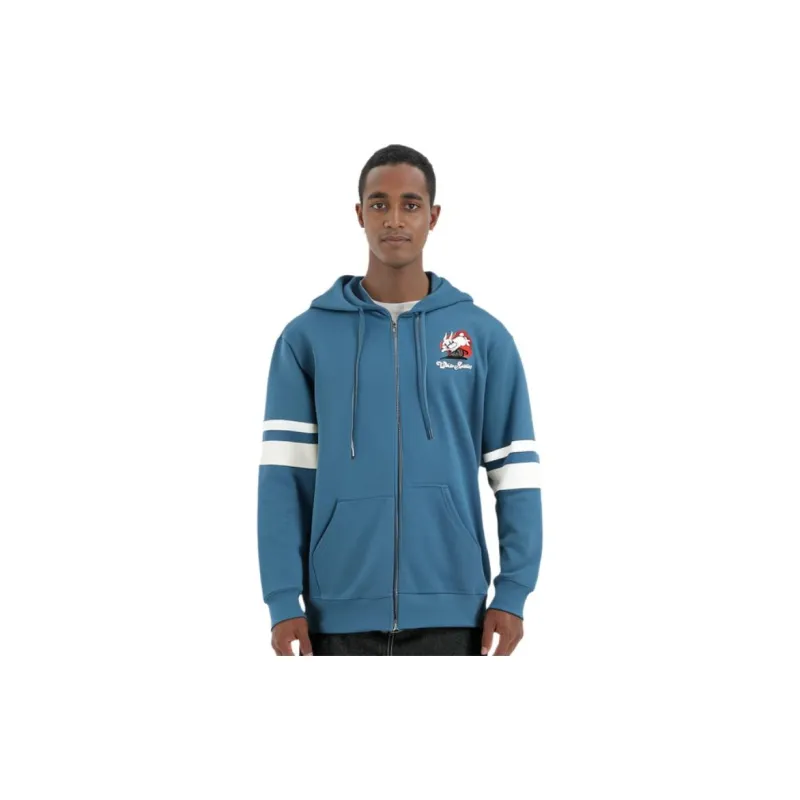 COACH x WHITE RABBIT Sweatshirt Unisex Multicolor Blue-4