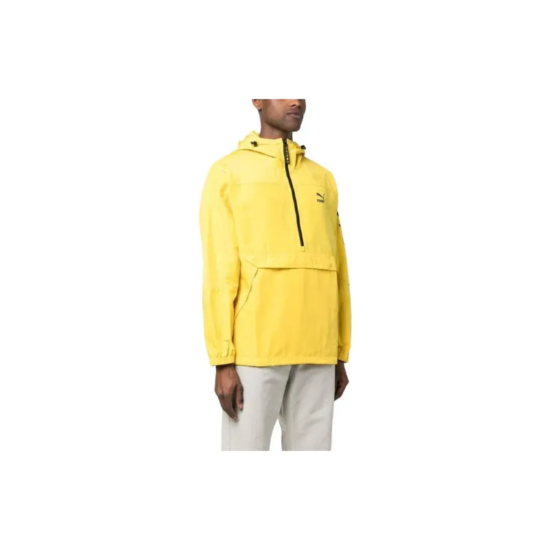 PUMA Sweatshirts Men Yellow-3