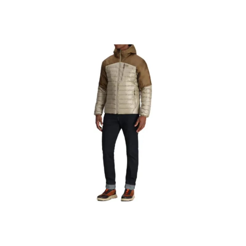 Outdoor Research Helium Down Hoodie Jackets Coats Men's Khaki-5