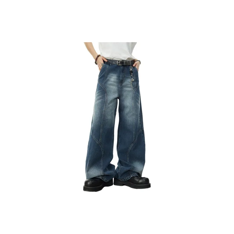 0-CROWORLD Jeans Unisex-2