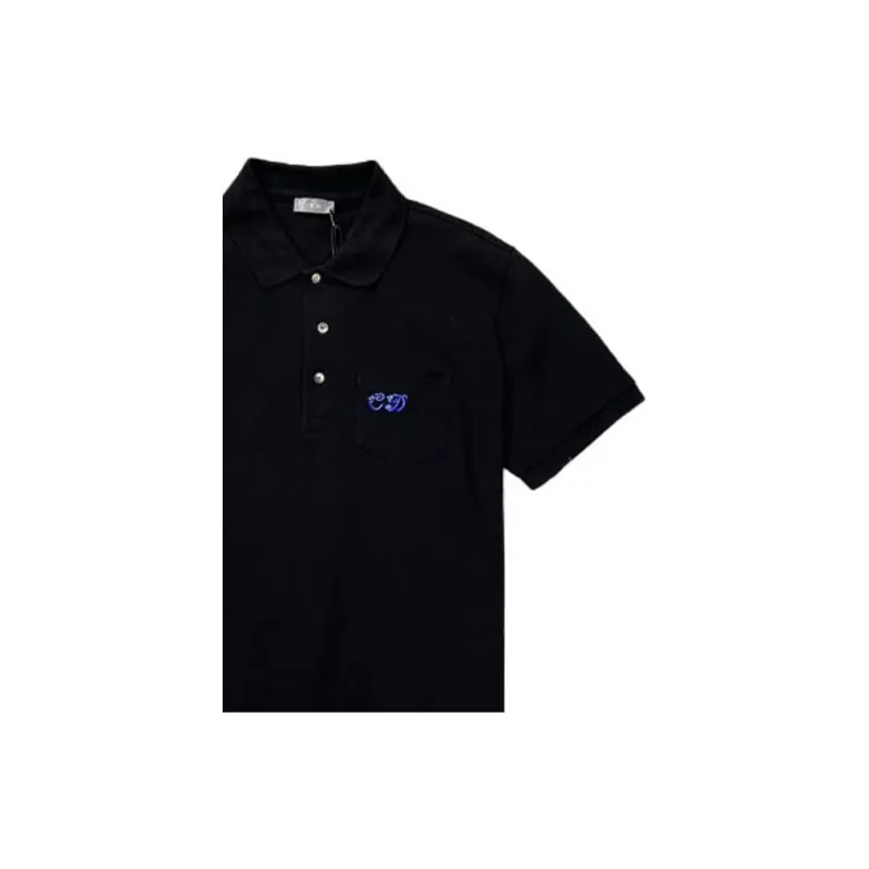 DIOR Polo Shirts Men Black-3