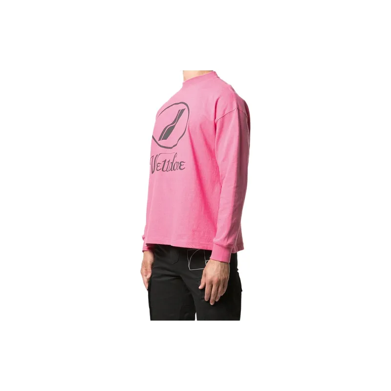 WE11DONE Logo Print Crewneck Sweatshirt-3