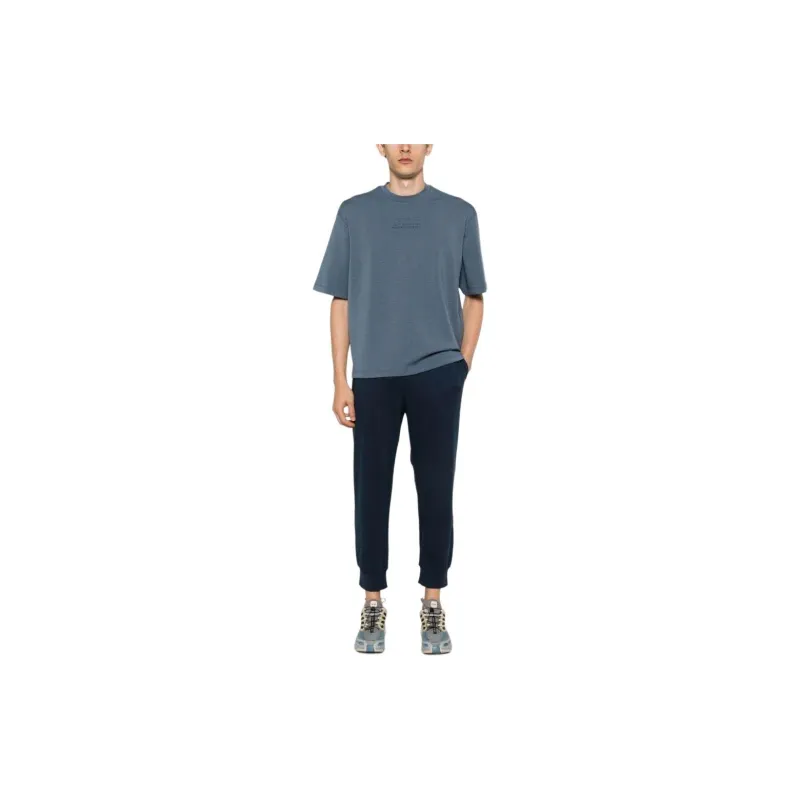 ARMANI EXCHANGE Logo print Tapered Trousers-1