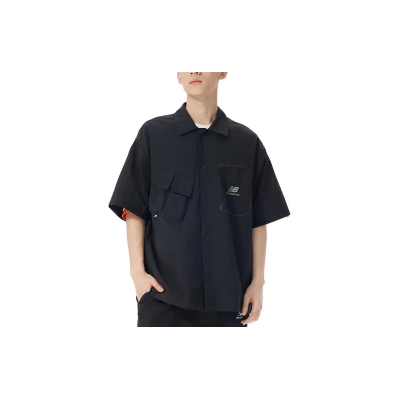 New Balance Shirts Men Black-3