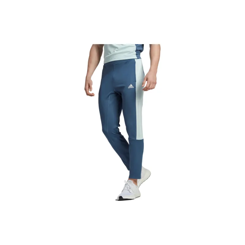 Adidas Knitted Sweatpants Men Blue-1