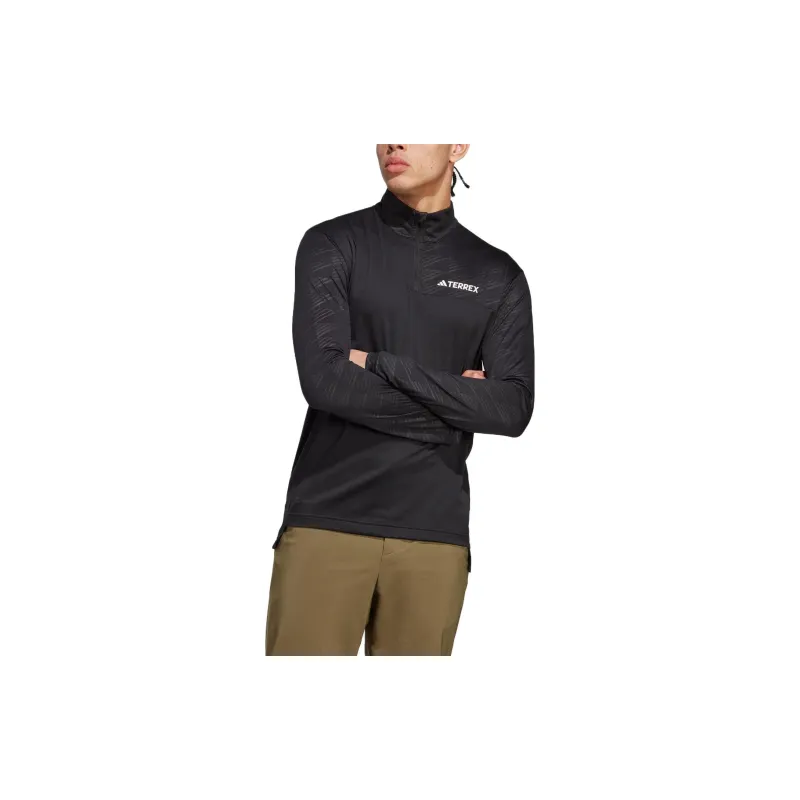 Adidas Free Shipping With AdiClub Terrex Multi Half-Zip Long Sleeve Tee-3