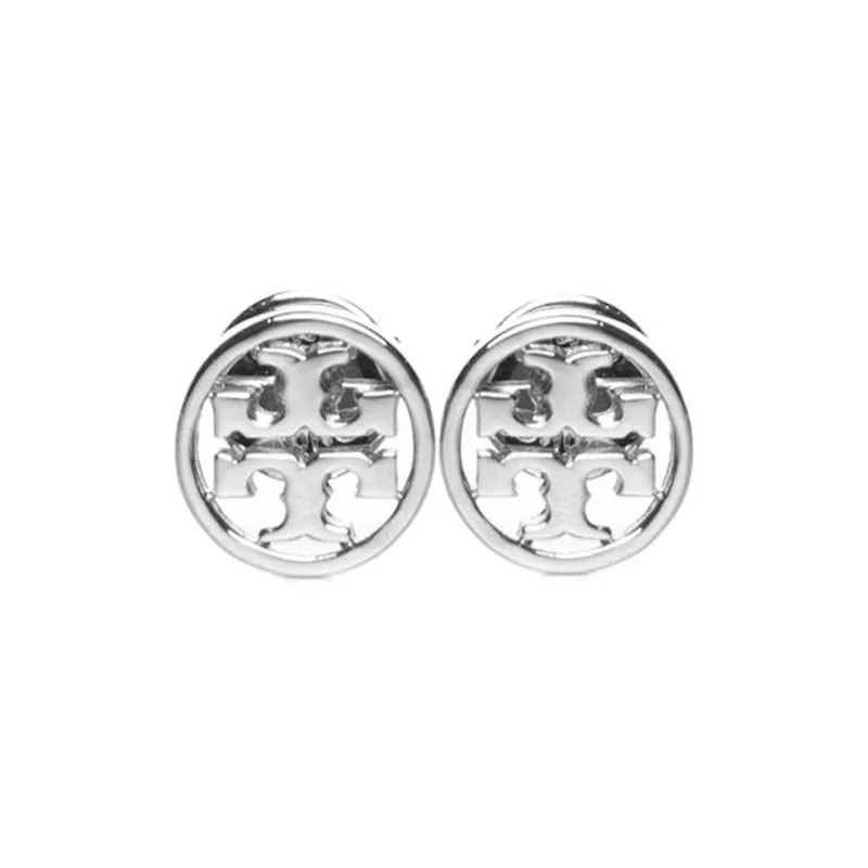 TORY BURCH Logo Detailed Earrings-1