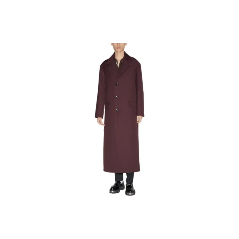 GUCCI Coats Men Burgundy-2