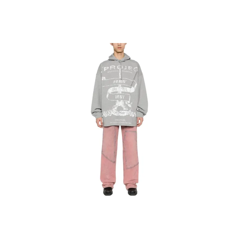 Y/Project Evergreen Paris' Best Print Pinched Hoodie-2