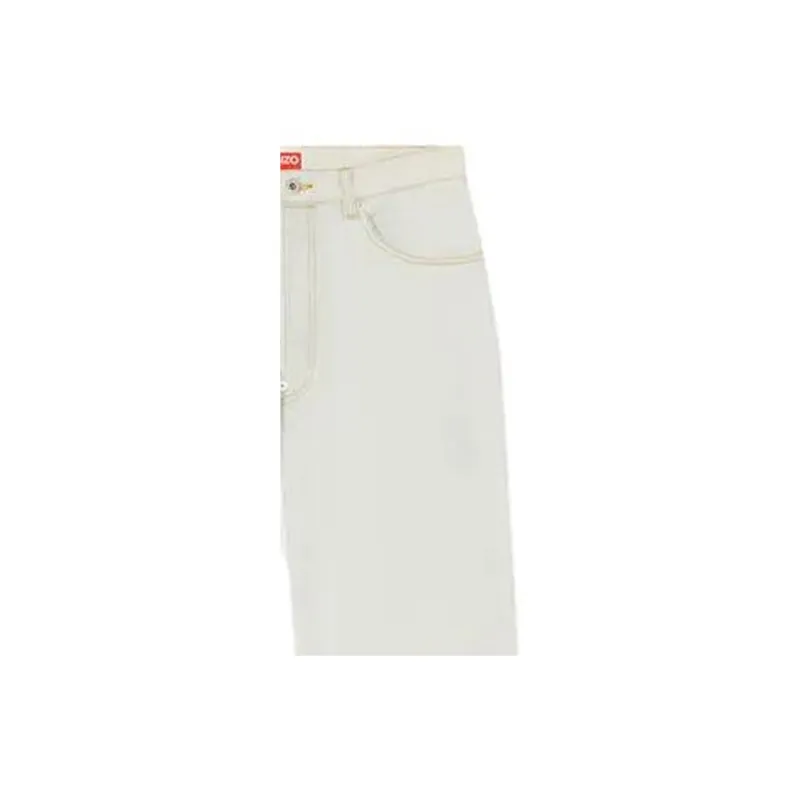 KENZO Logo Patch Relax Fit Jeans-6