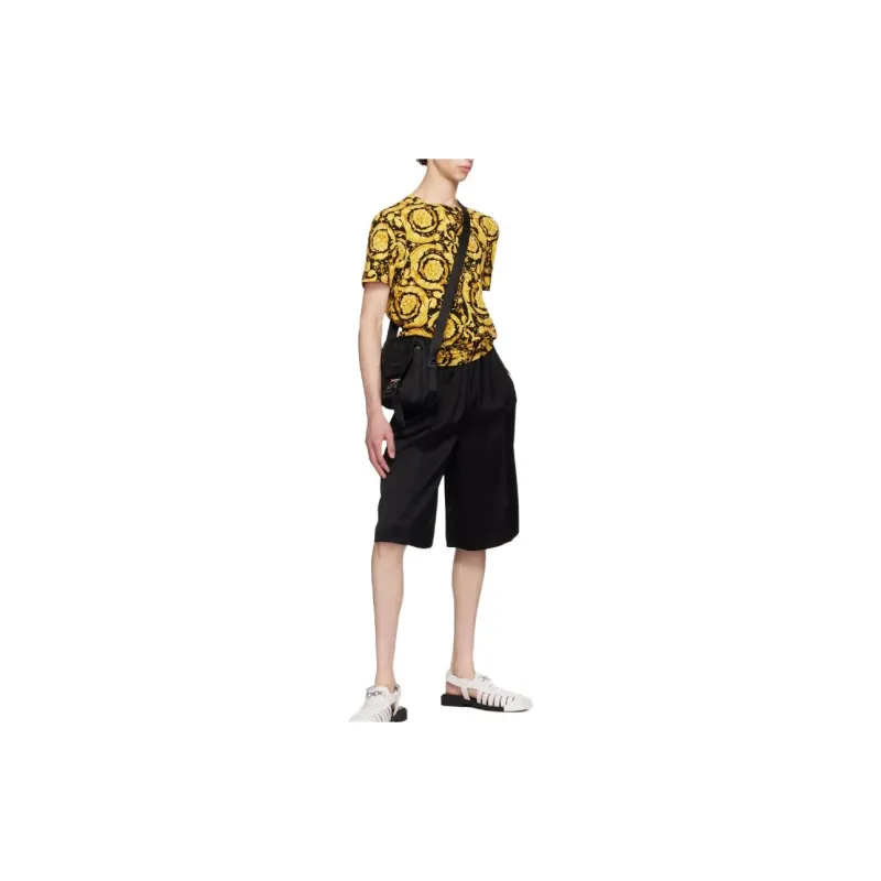 VERSACE Barocco Printed Crewneck T Shirt-3