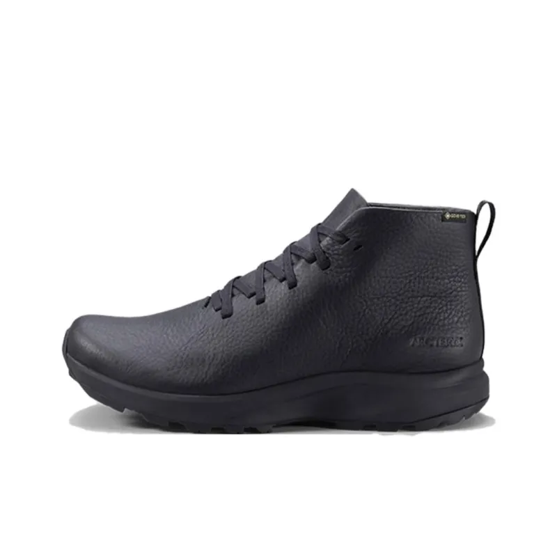 Arcteryx Solano Anti Slip Wear Resistant Mid Top Casual Shoes Unisex Black-0