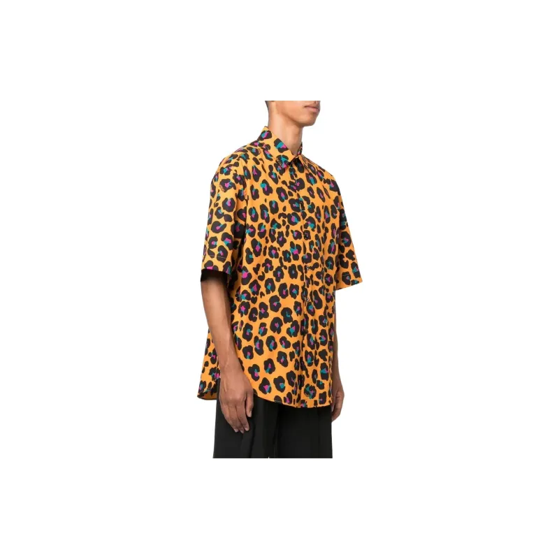 VERSACE Shirts Men Orange-3