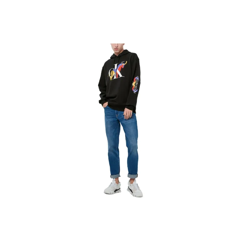 CALVIN KLEIN SS21 Sweatshirt Men's Black-2