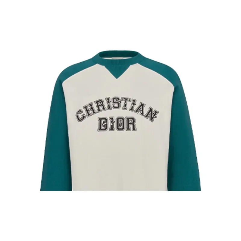 DIOR X Kenny Scharf Varsity Crewneck-5