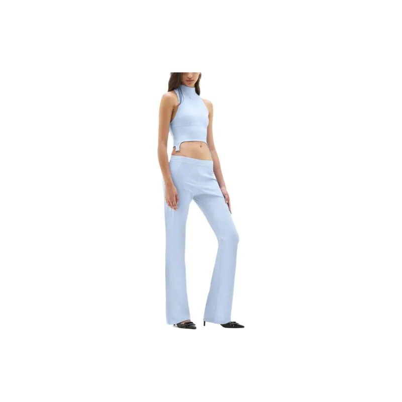 Courrèges Suspenders Tank Top 'Sky'-1