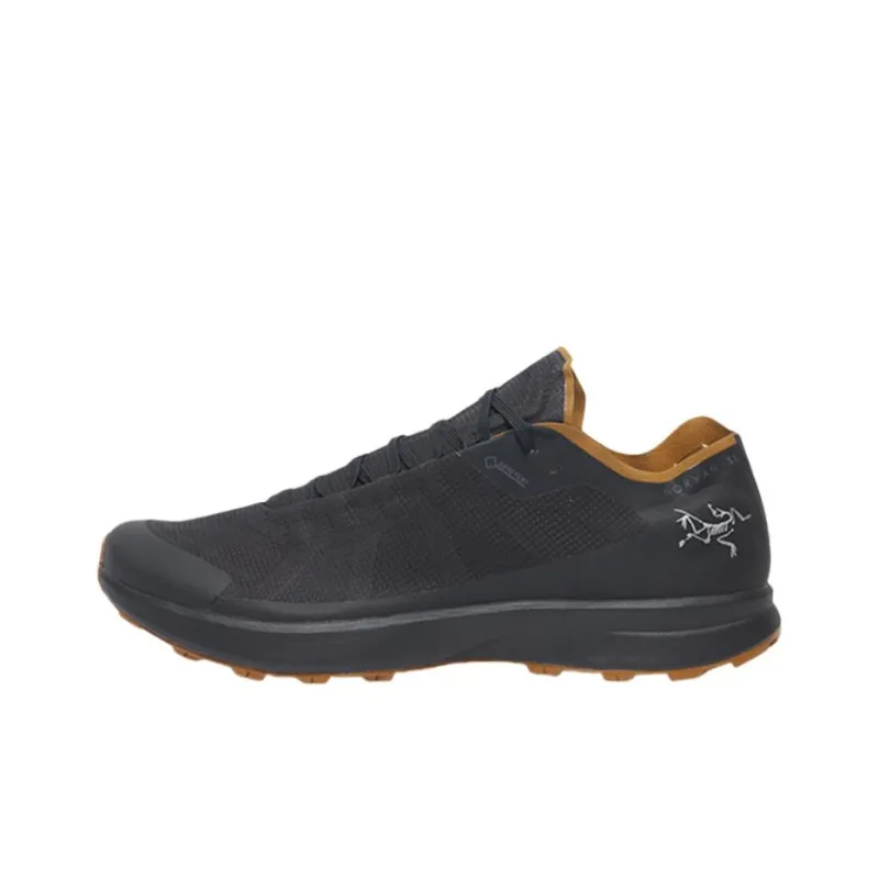 Arcteryx Norvan SL Low Top Running Shoes Men's Black Yellow-0