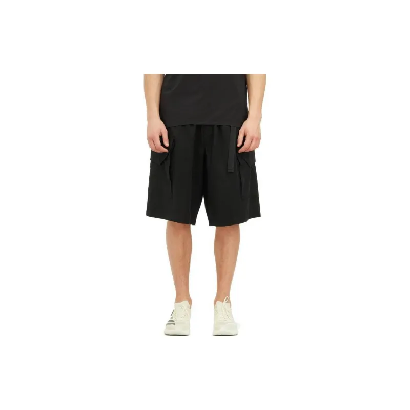 Y 3 Twill Cargo Shorts-3