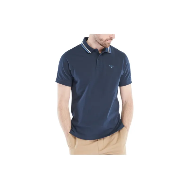 BARBOUR Polo Shirts Men Indigo-1