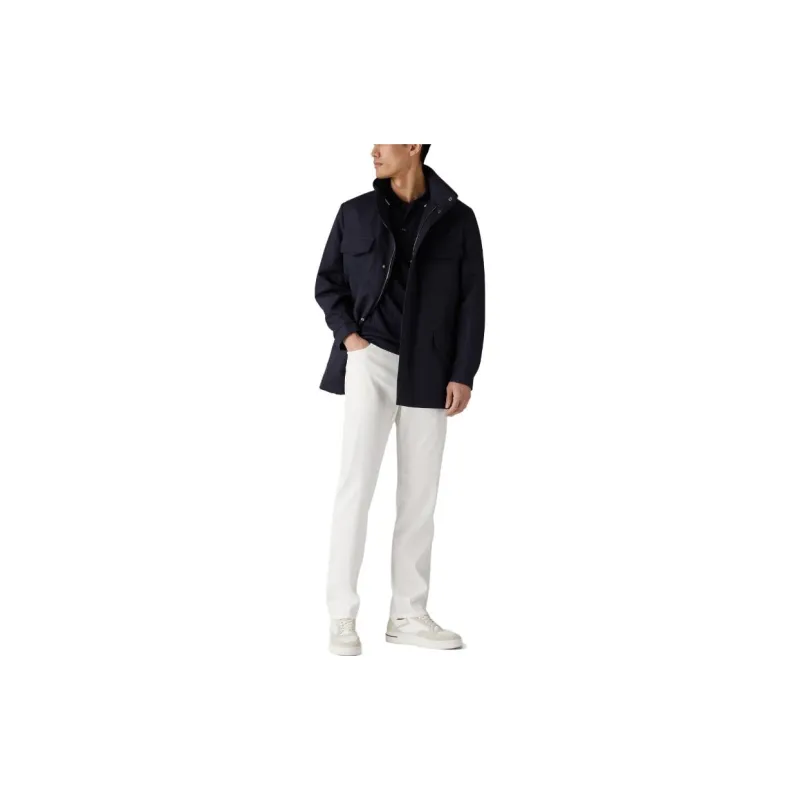 Loro Piana Casual Pants Men's White-4