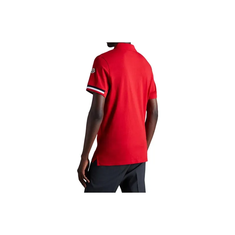 Moncler FW22 Polo Shirts Men Red-3