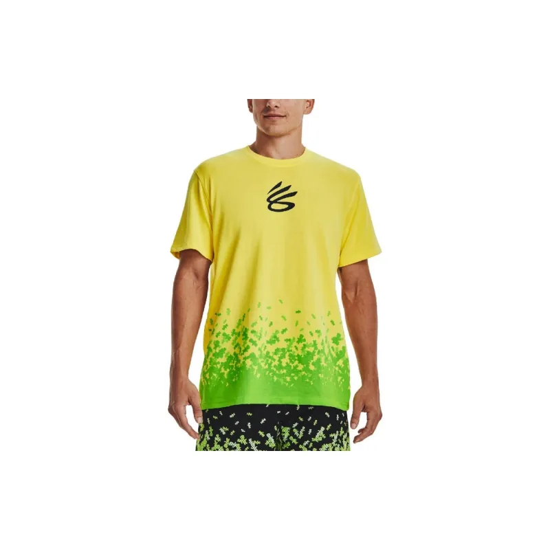 Under Armour T Shirt Men's Yellow-2