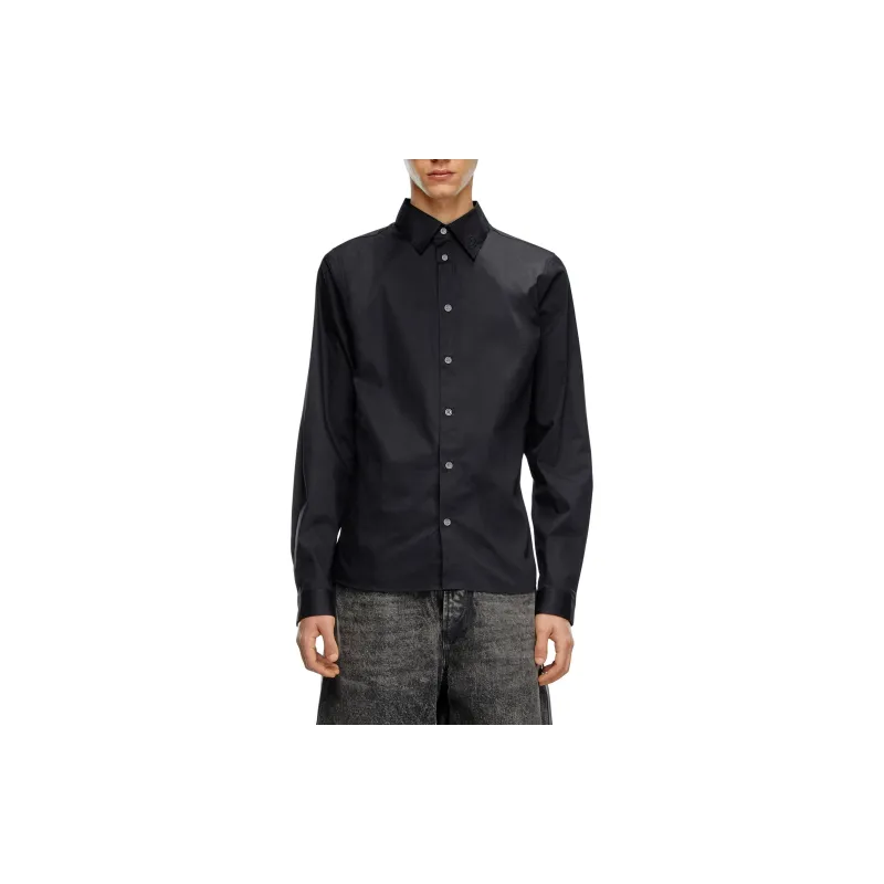 DIESEL Shirts Men Black-1